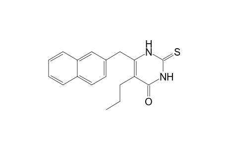 5-N-PROPYL-6-(2-NAPHTHYLMETHYL)-2-THIOURACIL