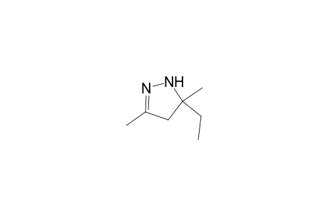 1H-Pyrazole, 5-ethyl-4,5-dihydro-3,5-dimethyl-