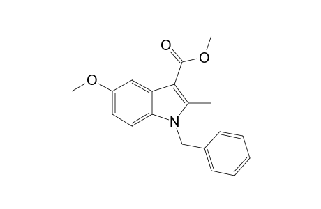 3-(CARBOMETHOXY)-2-METHYL-1-(PHENYLMETHYL)-5-METHOXYINDOLE