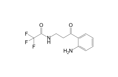 N-[3-(2-aminophenyl)-3-keto-propyl]-2,2,2-trifluoro-acetamide