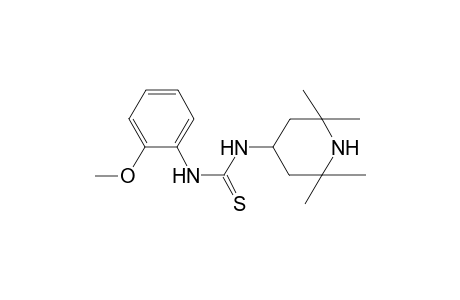 thiourea, N-(2-methoxyphenyl)-N'-(2,2,6,6-tetramethyl-4-piperidinyl)-