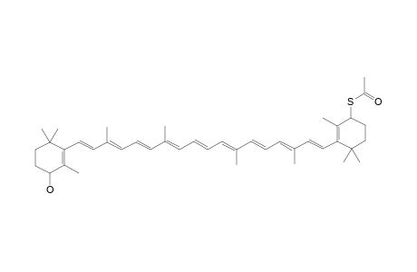 4'-(Acetylthio)-.beta.,.beta.-caroten-4-ol