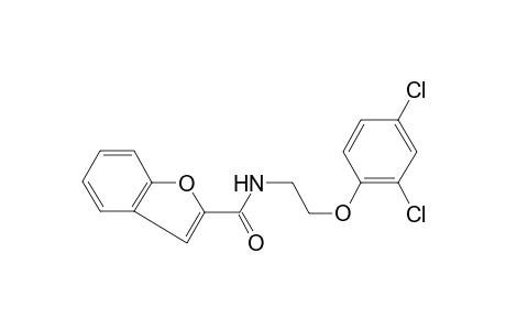 2-benzofurancarboxamide, N-[2-(2,4-dichlorophenoxy)ethyl]-