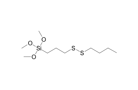 1-(Trimethoxysilyl)propyl butyl disulfide