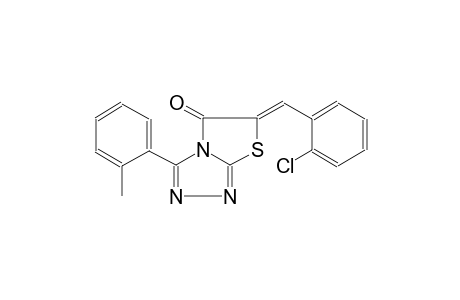 (6Z)-6-(2-chlorobenzylidene)-3-(2-methylphenyl)[1,3]thiazolo[2,3-c][1,2,4]triazol-5(6H)-one