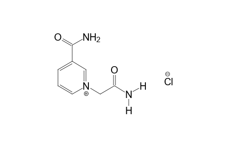 3-carbamoyl-1-(carbamoylmethyl)pyridinium chloride