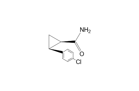 2-(4-Chlorophenyl)-1-cyclopropanecarboxamide