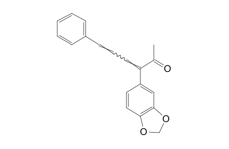 3-[3,4-(Methylenedioxy)phenyl]-6-phenyl-3,5-hexadien-2-one