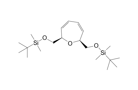 (2R*,7S*)-2,7-Bis(tert-butyldimethylsilyloxymethyl)-2,7-dihydrooxepine