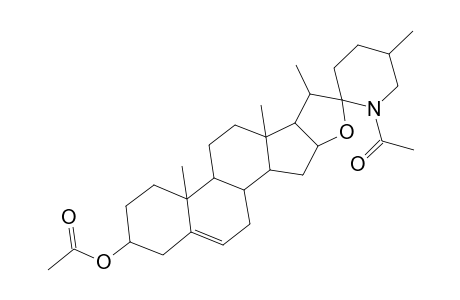 N,O-Diacetylsolasodine(25R)-N-acetyl-22.alpha.-N-spirosol-5-en-3.beta.-yl-acetate