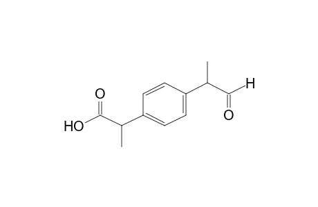 Benzene, 1-(1-carboxyethyl)-4-(1-formylethyl)-