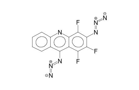 1,2,4-TETRAFLUORO-3,9-DIAZIDOACRIDINE