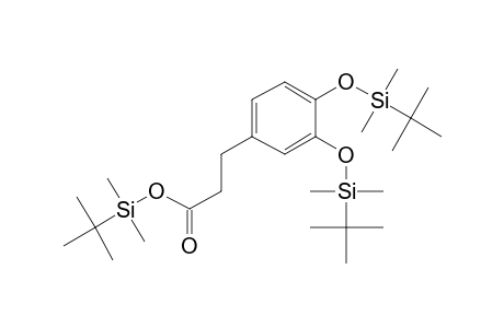 3,4-Dihydroxyhydrocinnamic acid, 3tbdms derivative