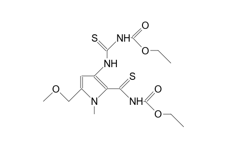 3-(3-ETHOXYCARBONYLTHIOUREIDO)-2-METHOXYMETHYL-1-METHYLPYRROL