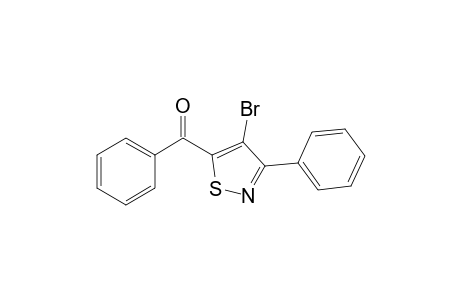 5-(Benzoyl)-4-bromo-3-phenyllisothiazole