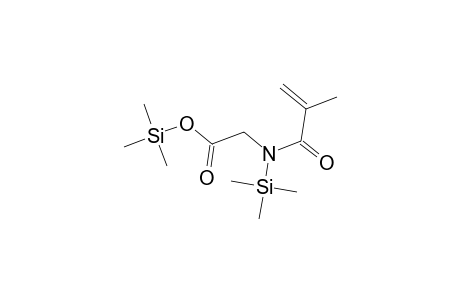 Glycine, N-(2-methyl-1-oxo-2-propenyl)-N-(trimethylsilyl)-, trimethylsilyl ester