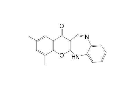 1,3-Dimethyl-12H-benzo[b]chromeno[2,3-e][1,4]diazepin-5-one