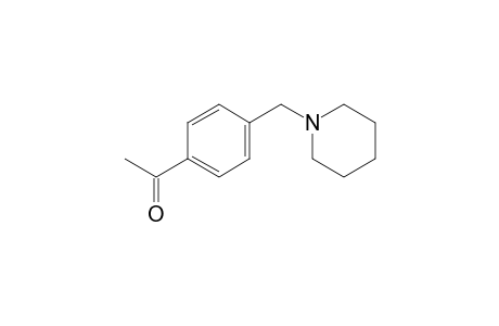 1-[4-(1-Piperidinylmethyl)phenyl]ethanone