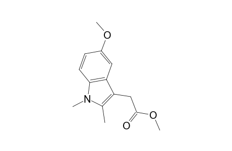 1H-Indole-3-acetic acid, 5-methoxy-1,2-dimethyl-, methyl ester