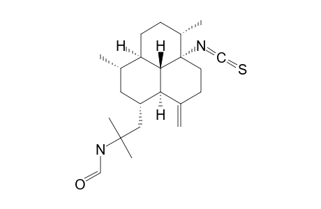 8-ISOTHIOCYANATO-15-FORMAMIDOAMPHILECT-11-(20)-ENE;MAJOR_ISOMER