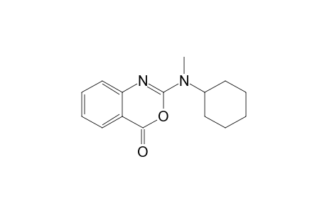 2-[Cyclohexyl(methyl)amino]-3,1-benzoxazin-4-one