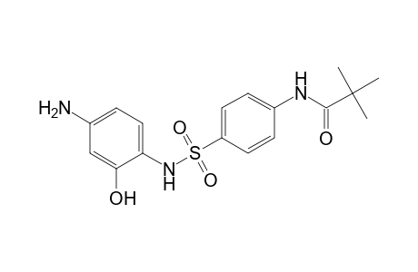 4'-[(4-amino-2-hydroxyphenyl)sulfamoyl]-2,2-dimethylpropionanilide