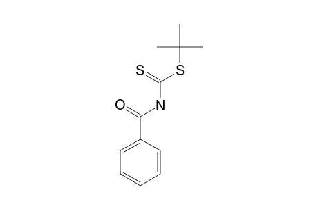 Benzoyl-dithiocarbamic acid, tert-butyl ester