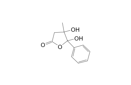 .beta.-methyl-.beta.,.gamma.-dihydroxy-.gamma.-phenylbutyrolactone