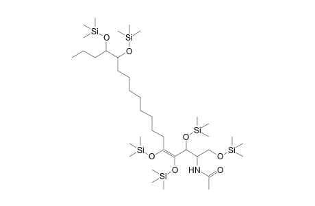 Acetamide, N-[2,3,4,13,14-pentakis[(trimethylsilyl)oxy]-1-[[(trimethylsilyl)oxy]methyl]-3-heptadecenyl]-