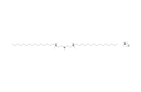 [(methylimino)diethylene]bis[dimethylpentadecylammonium] dibromide