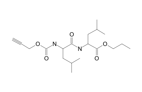 L-Leucyl-L-leucine, N-propargyloxycarbonyl-, propyl ester