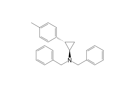 Trans-N,N-dibenzyl-2-(4'-methylphenyl)cyclopropylamine