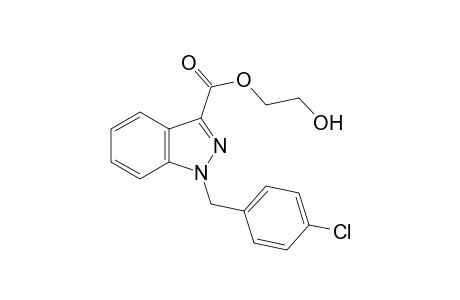 1-(p-chlorobenzyl)-1H-indazole-3-carboxylic acid, 2-hydroxyethyl ester