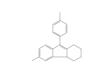 6-methyl-1,2,3,4,4a-pentahydro-9-p-tolylfluorene