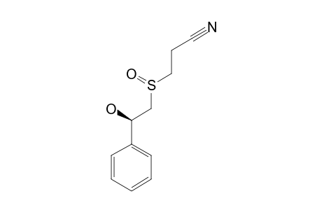 (S)-2-[(2-CYANOETHYL)-SULFINYL]-1-PHENYLETHANOL;EPIMER-#1