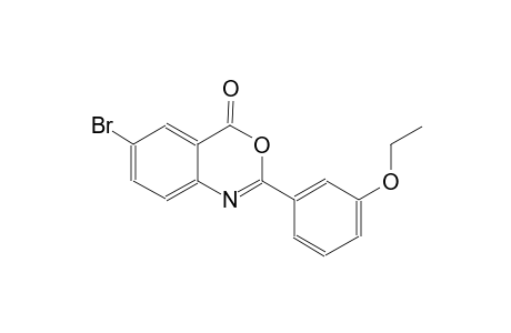 4H-3,1-benzoxazin-4-one, 6-bromo-2-(3-ethoxyphenyl)-