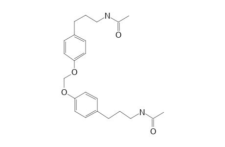 N,N'-(Methylenebis(oxy-p-phenylenetrimethylene))diacetamide