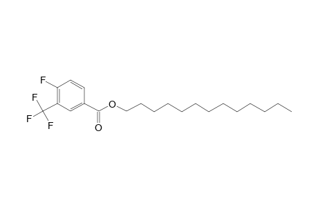 4-Fluoro-3-trifluoromethylbenzoic acid, tridecyl ester