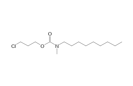 Carbamic acid, N-methyl-N-nonyl-, 3-chloropropyl ester