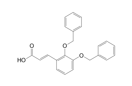 (2E)-3-[2,3-Bis(benzyloxy)phenyl]-2-propenoic acid