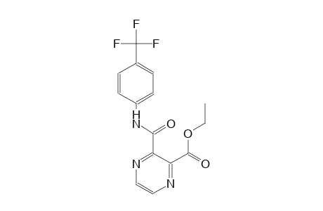 2-Pyrazinecarboxylic acid, 3-[[[4-(trifluoromethyl)phenyl]amino]carbonyl]-, ethyl ester