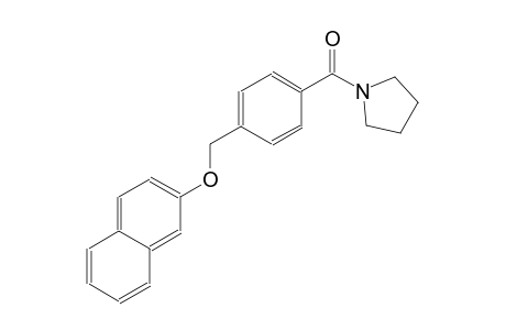 1-{4-[(2-naphthyloxy)methyl]benzoyl}pyrrolidine