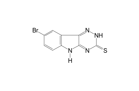 8-bromo-5H-as-triazino[5,6-b]indole-3(2H)-thione