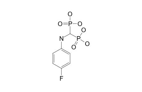 4-FLUOROPHENYLAMINOMETHYL-DIPHOSPHONIC-ACID