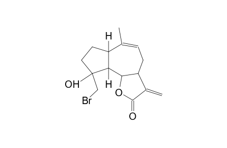 4-Bromomethyl-4-hydroxy-3,4-dihydro-isoeremanthin
