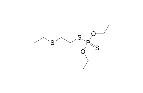 phosphorodithioic acid, O,O-diethyl S-[2-(ethylthio)ethyl] ester
