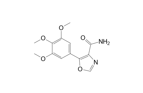 5-(3,4,5-trimethoxyphenyl)-4-oxazolecarboxamide