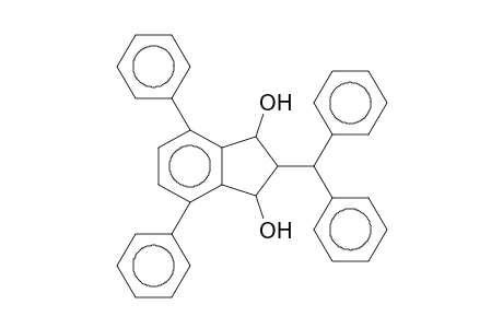 2-Benzhydryl-4,7-diphenylindan-1,3-diol