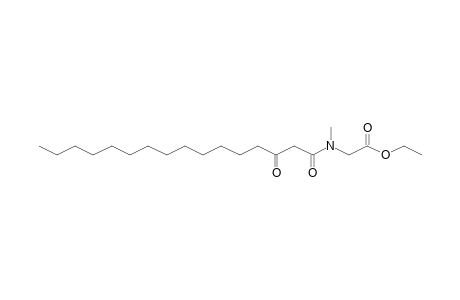 2-[1,3-dioxohexadecyl(methyl)amino]acetic acid ethyl ester