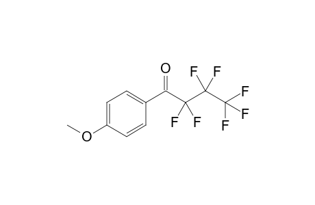 2,2,3,3,4,4,4-Heptafluoro-1-(4-methoxyphenyl)-1-butanone